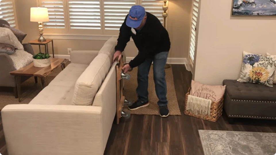 Moving support for an older adult household